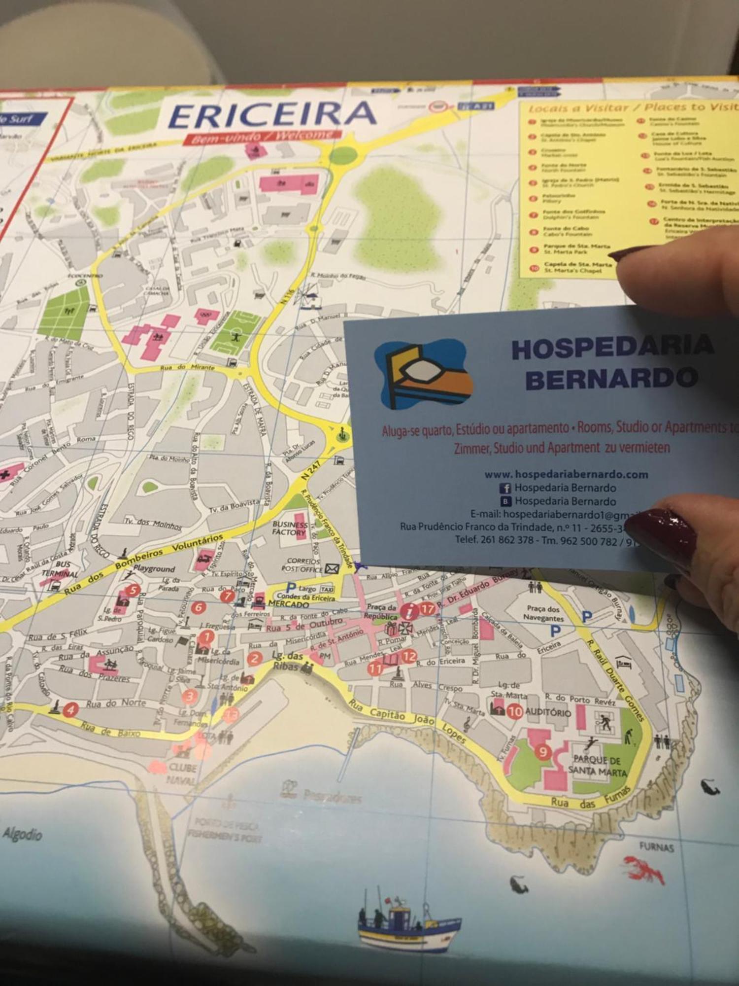 Hospedaria Bernardo Ericeira Zewnętrze zdjęcie