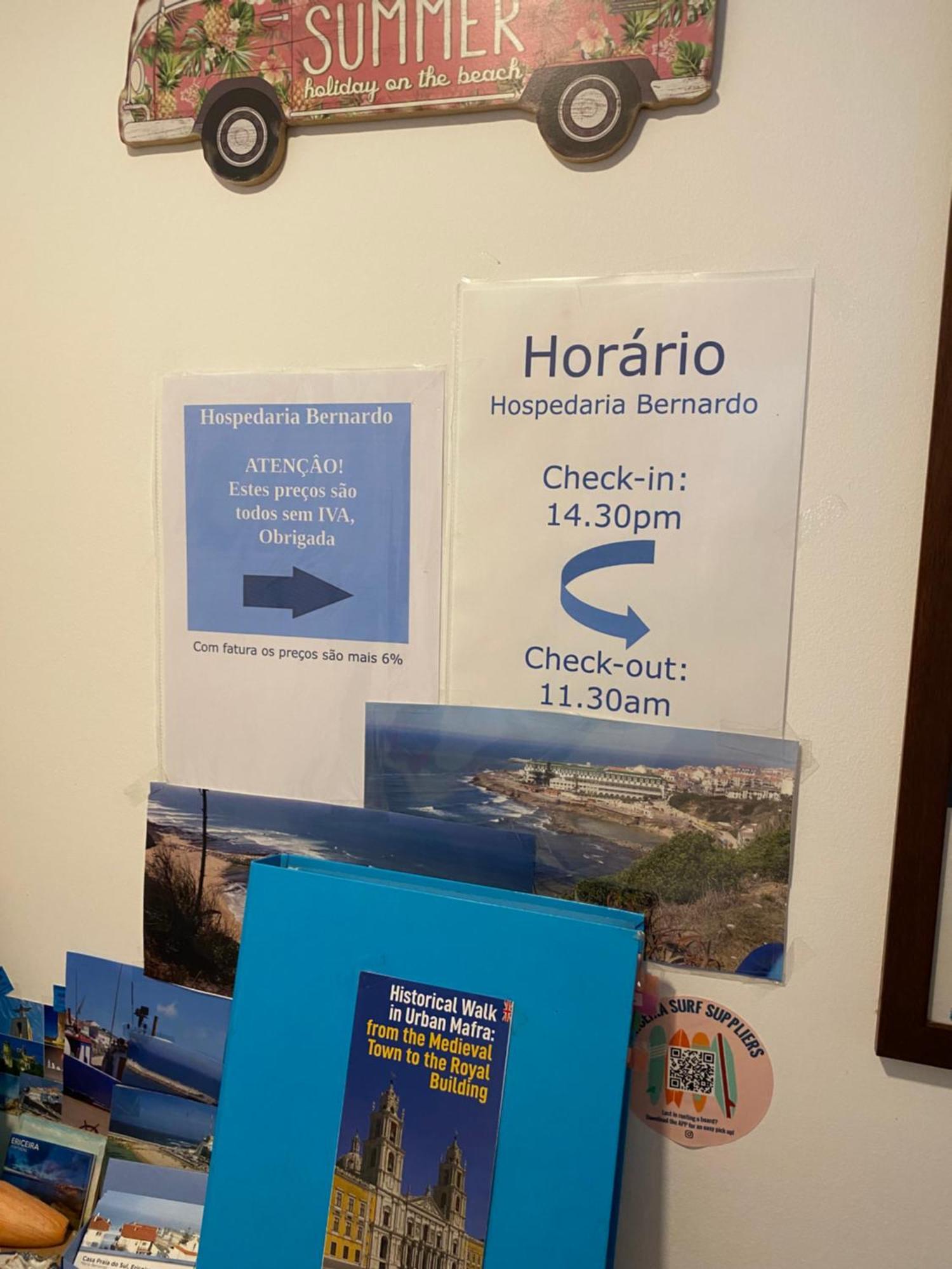 Hospedaria Bernardo Ericeira Zewnętrze zdjęcie